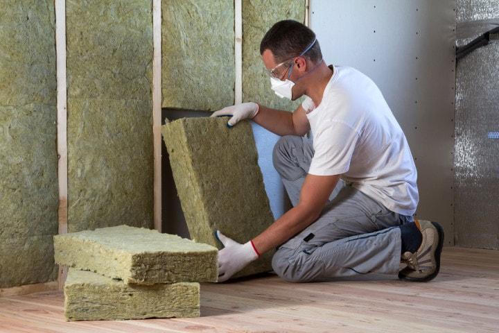 wall insulation installation
